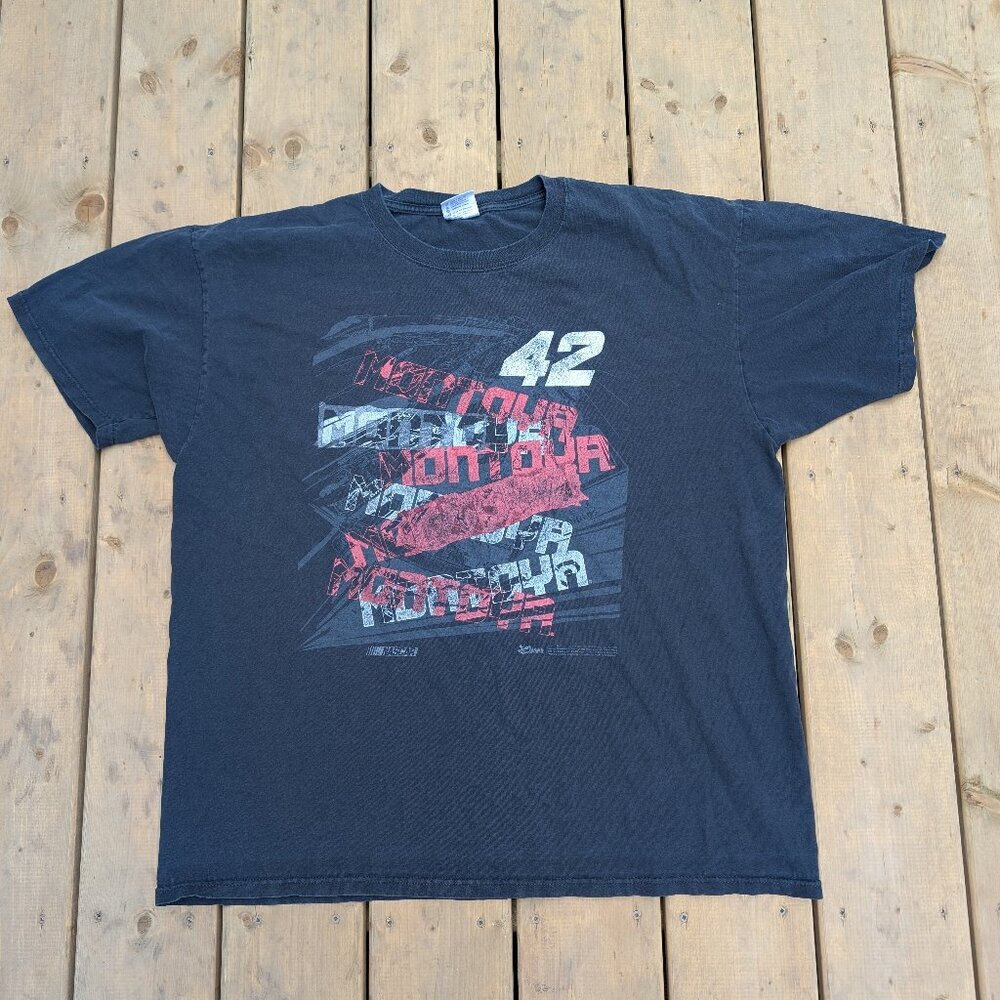 Vintage NASCAR Chase Authentics Dale Jr. New Era Pit Crew T-Shirt 2XL